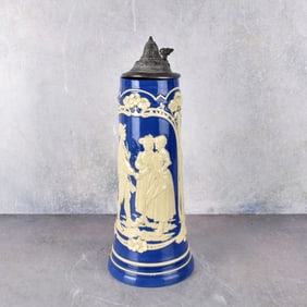Vintage Musterschutz German Beer Stein
