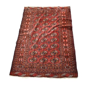 Vintage Persian Boukara Wool Rug
