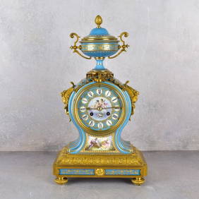 Sevres Style Louis XVI Style French Clock (1 of 6)
