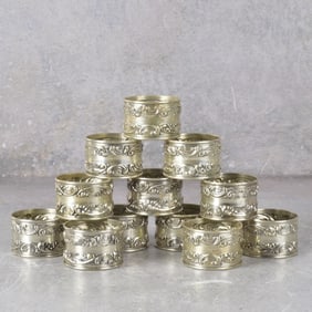 Gorham "Buttercup" Sterling Silver Napkin Rings
