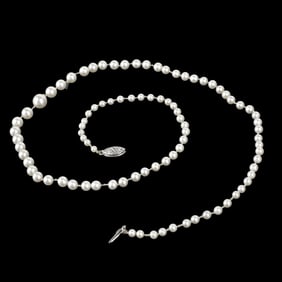 Pearl and 14K Necklace