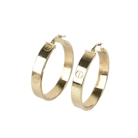 14K Hoop Earrings