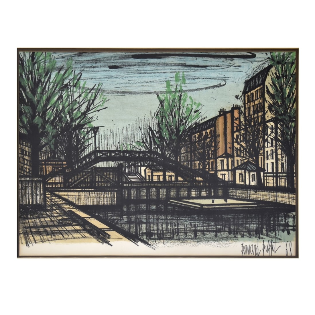 Bernard Buffett (French 1928-1999) Lithograph (1 of 6)