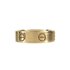 Cartier 18 Karat Yellow Gold Love Ring