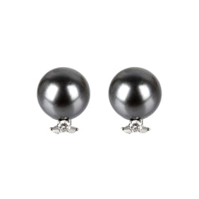 Pearl, Diamond and 14K