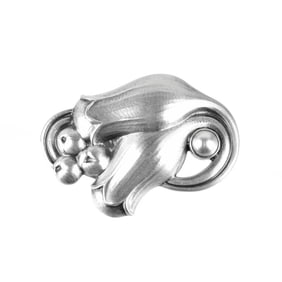 Georg Jensen Silver Brooch