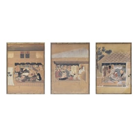 Antique Japanese Wood Block Prints