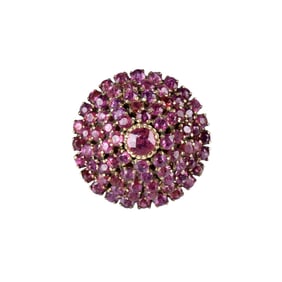 Ruby and 14K Dome Ring