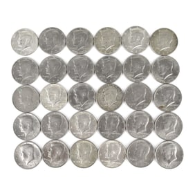 US Kennedy $.50 Silver Clad Coins