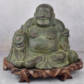 Vintage Bronze Buddah Figure