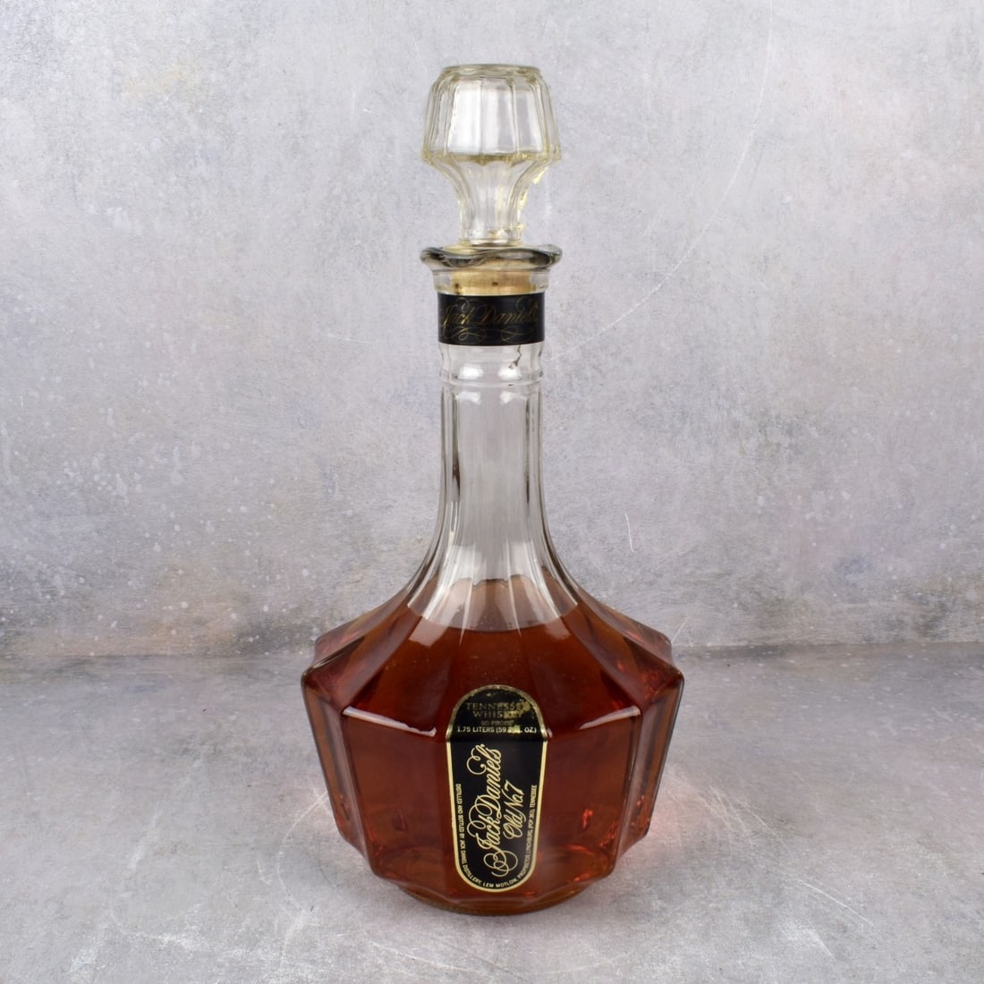 Vintage Engraved Jack Daniels "Silver Coronet" (1 of 3)