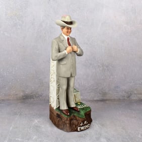 J.R. Ewing Dallas Musical Decanter