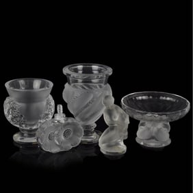 Collection of Lalique Crystal Pieces