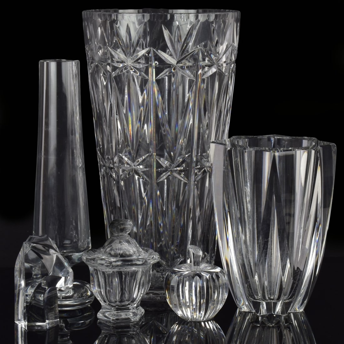 Collection of Crystal Pieces (1 of 9)