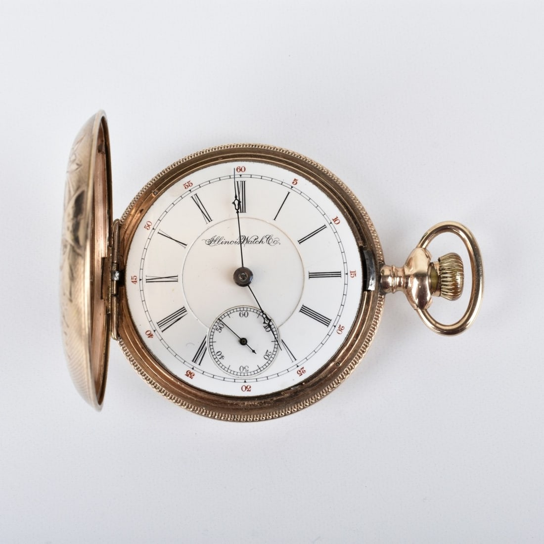 Illinois Watch Co Pocket Watch (1 of 4)