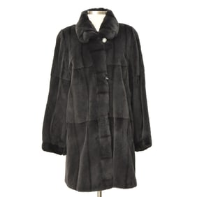 Vintage Shaved Beaver Fur Coat