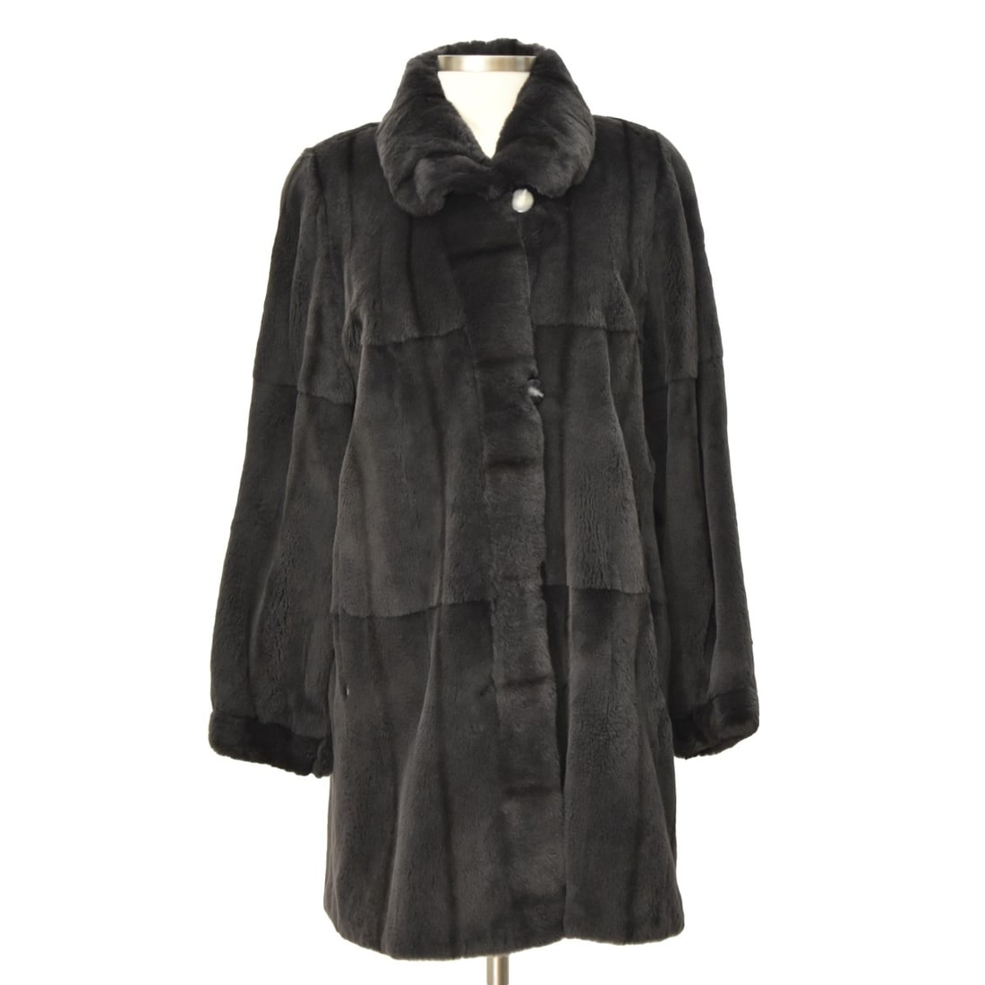 Vintage Shaved Beaver Fur Coat (1 of 6)