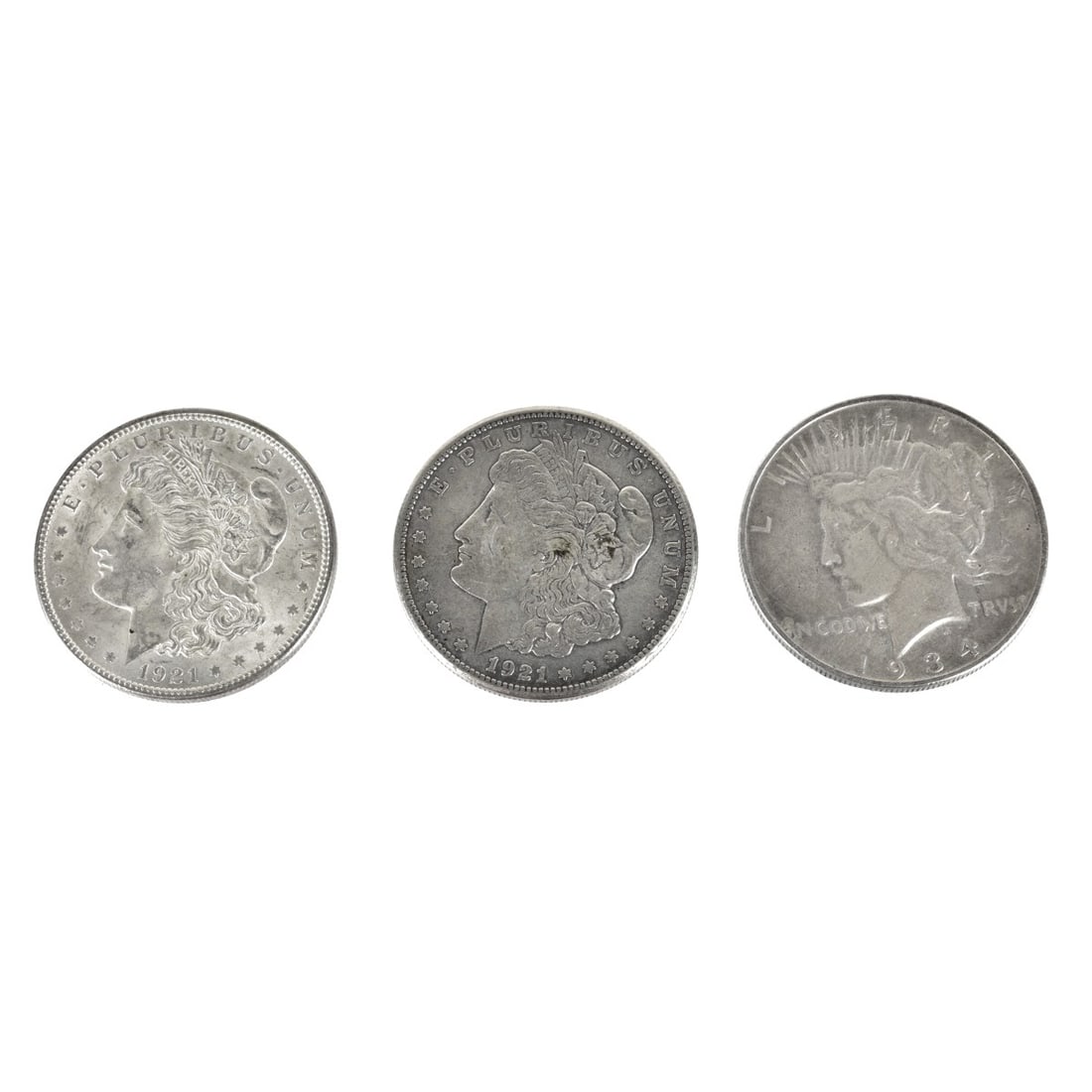 US Morgan $1 Silver Coins (1 of 2)