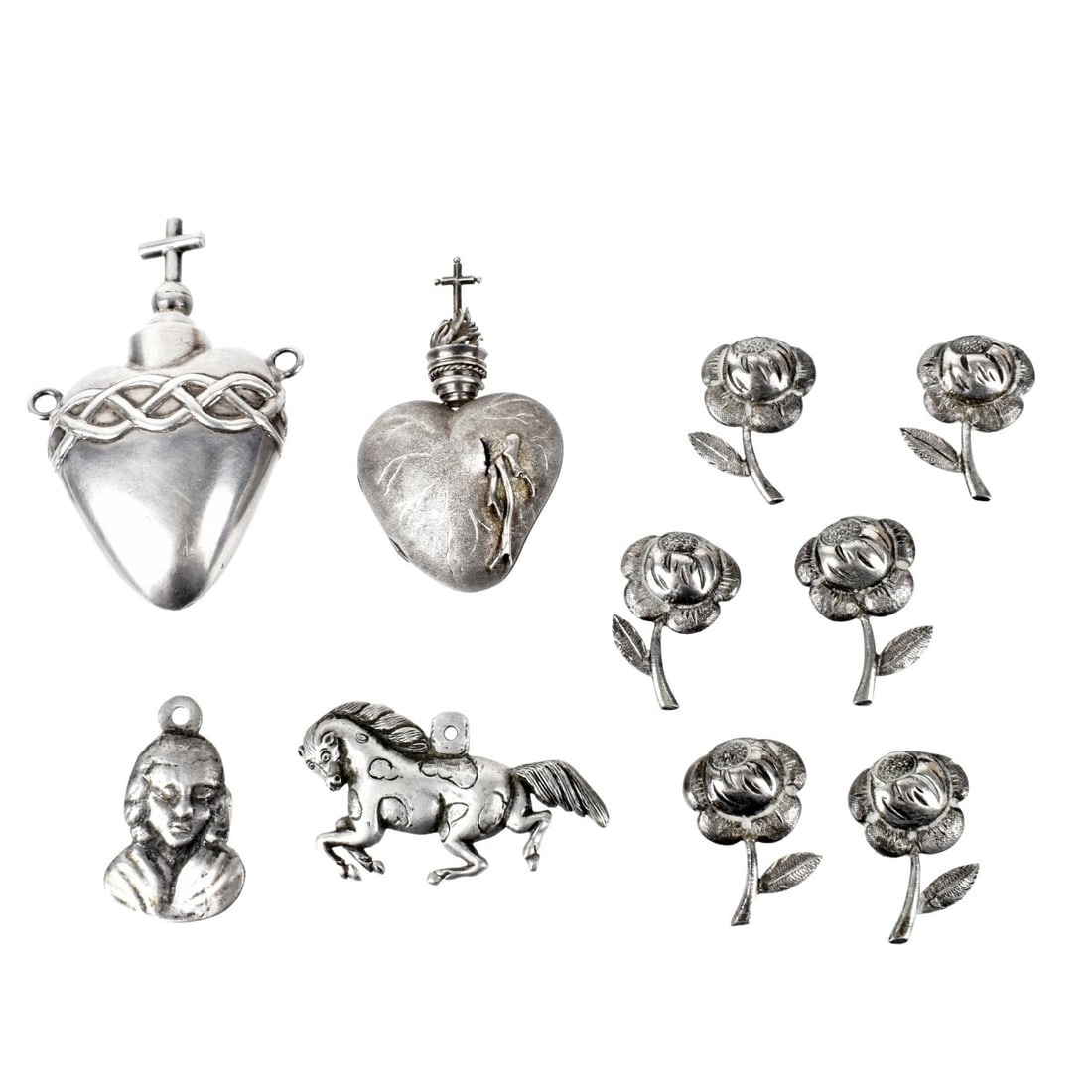 Spanish Colonial Silver Objects (1 of 2)