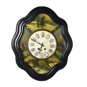 Antique French Wall Clock