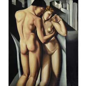 After: Tamara De Lempicka, Polish/Fr. (1898-1980)