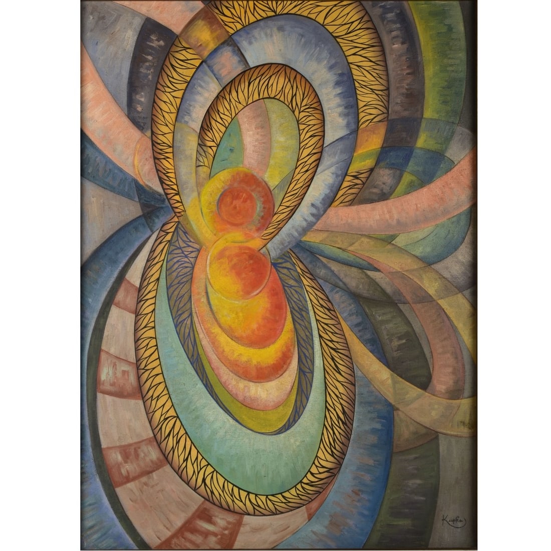 Attributed to: Frantisek Kupka, Czech (1871-1957) (1 of 8)