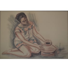 Raul Anguiano, Mexican (1915-2006)
