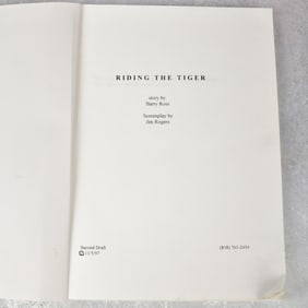 "Riding The Tiger" Script Screenplay
