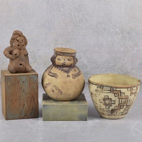 Vintage South American Pottery Pieces