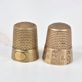 14K Thimbles