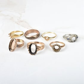 18K and 14K Rings