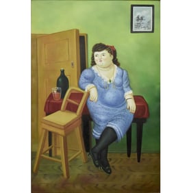 Luna Bruno Oil of Canvas