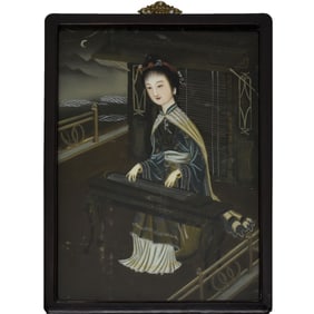 20th Century Chinese Reverse Painting