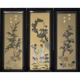 Japanese Hardstone Panels