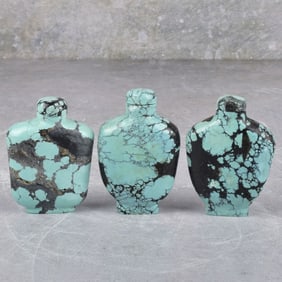 Asian Turquoise Snuff Bottles