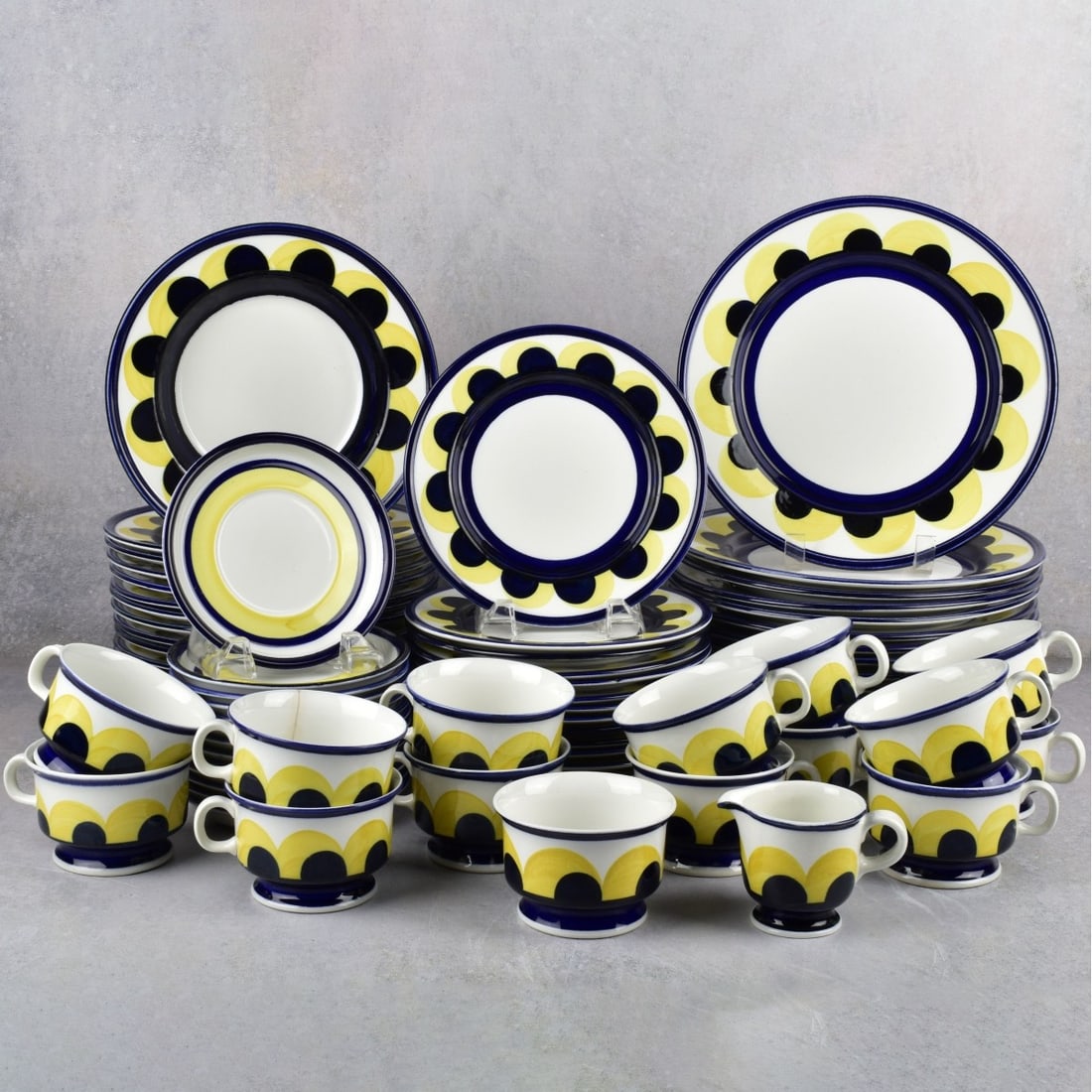 Vintage Arabic Finland Hand Painted Dinner Service (1 of 9)