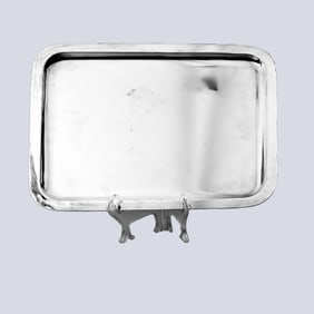 Large Christofle Silverplate Tray