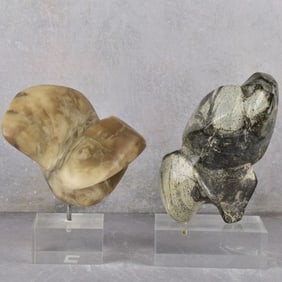 Modern Abstract Marble Sculptures