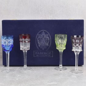 Faberge "Na Zdorovye" Crystal Cordials