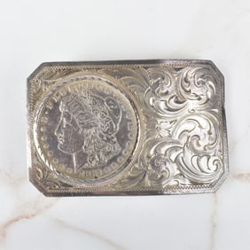 Silver Belt Buckle