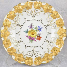 Meissen Porcelain Circular Plate