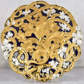 Meissen Porcelain Shallow Bowl