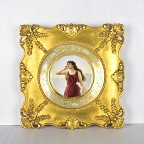 19/20th Century Royal Vienna Porcelain Plate