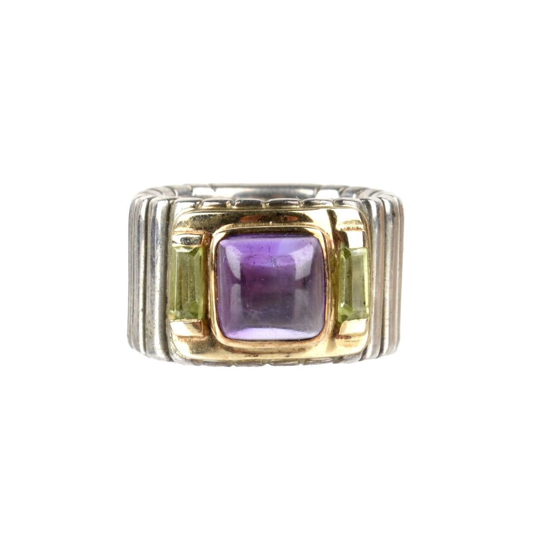 Gemstone, 14K and Sterling Ring (1 of 6)