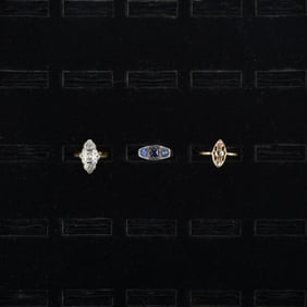 Three Antique Rings