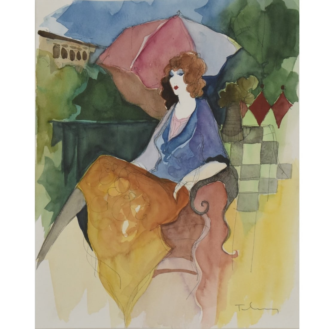 Itzchak Tarkay, Israeli (1935 - 2012) (1 of 6)