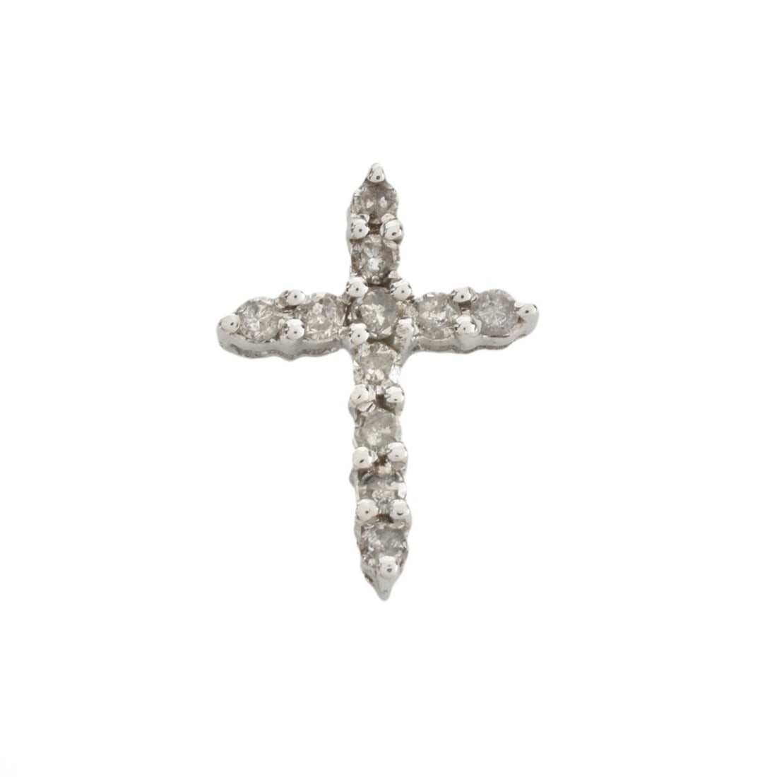 Diamond and 14K Cross Pendant (1 of 4)
