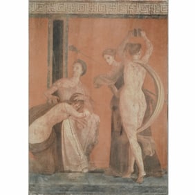 Painted Fresco Panel