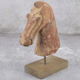 Antique Han or Tang Terracotta Horse