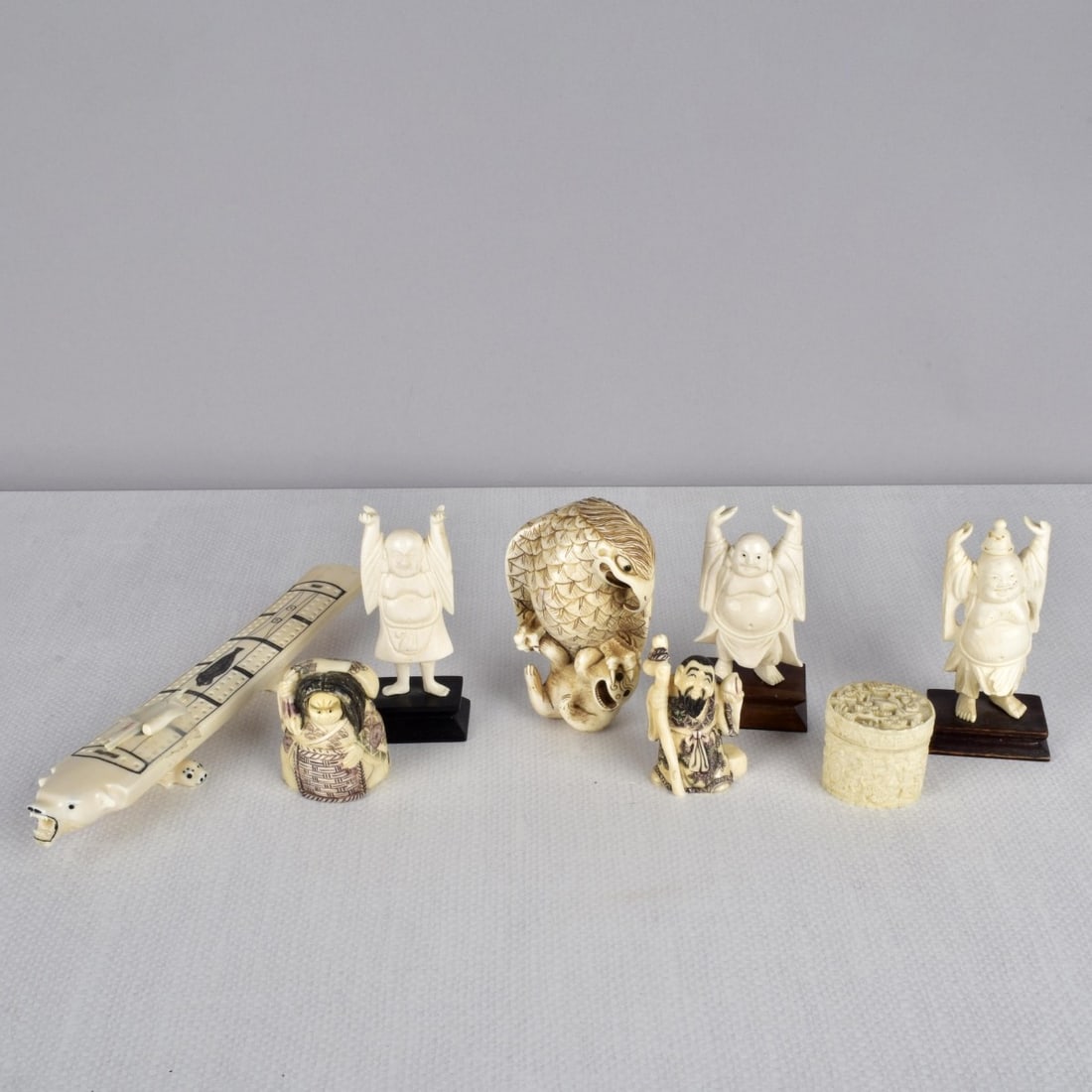 Antique Japanese Carved Pieces (1 of 6)